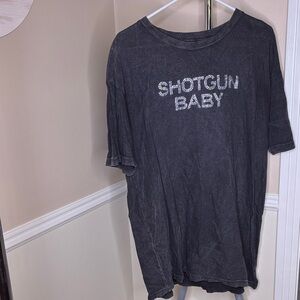 Nessa Barrett Shotgun Baby Dary Gray T-Shirt